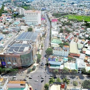 Nhà 3 lầu - diện tích 8,6 x 26, gần bên Vincom Biên Hòa, có 2 mặt tiền trước - sau, 65 triệu/tháng