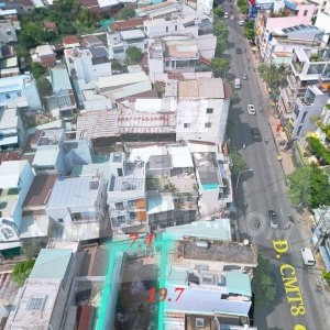 140m2 đất trung tâm TP Biên Hòa. Thích hợp xây biệt thự mini, văn phòng kinh doanh, kho chứa hàng