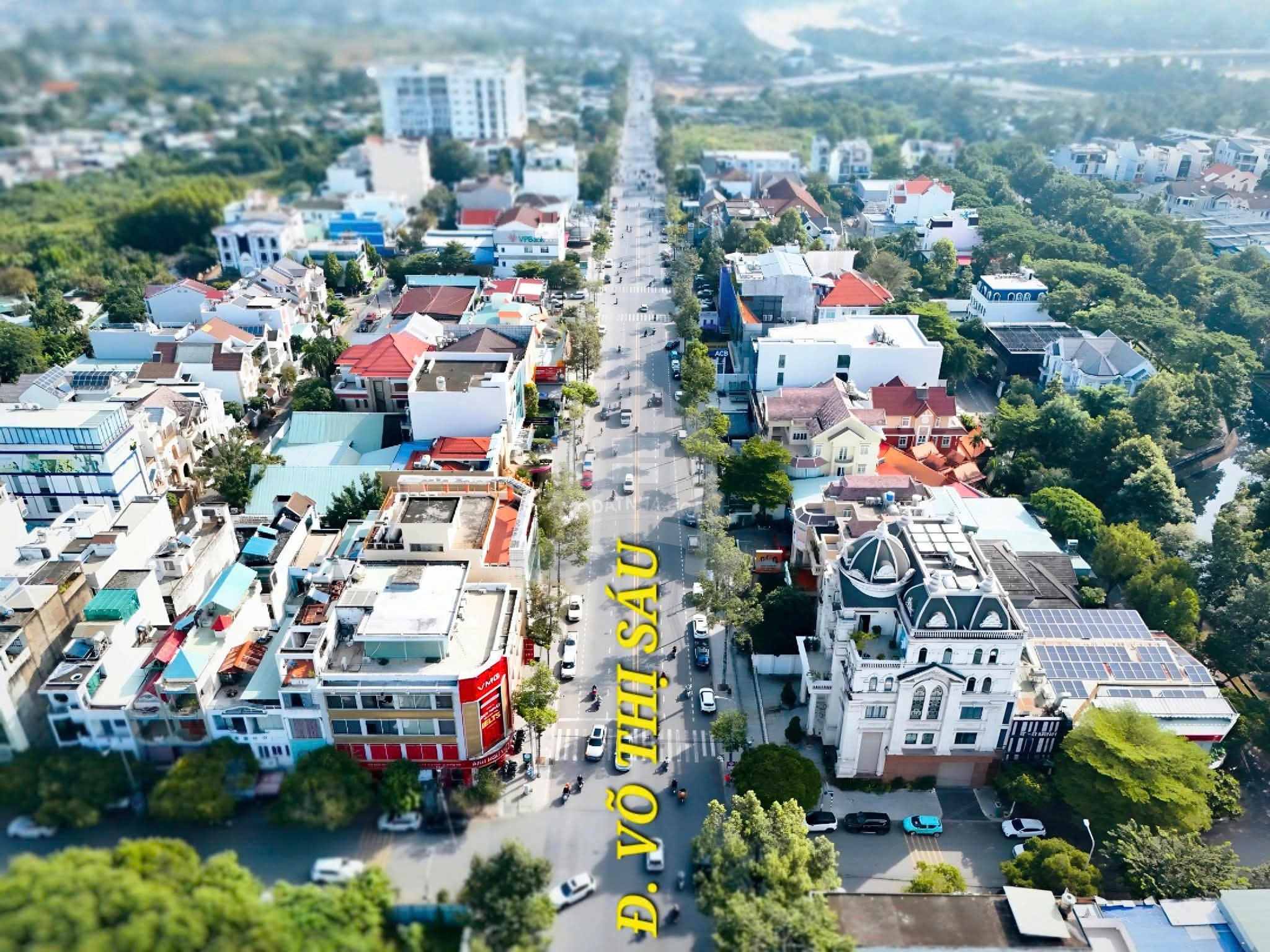 Bán nhà mặt tiền Võ Thị Sáu - Biên Hòa. Nhà đang có sẵn hợp đồng cho thuê cho thu nhập ổn định